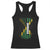 Jamaican American Flag Racerback Tank Top Distressed Jamaica America Usa Flag - Wonder Print Shop