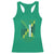 Jamaican American Flag Racerback Tank Top Distressed Jamaica America Usa Flag - Wonder Print Shop