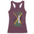 Jamaican American Flag Racerback Tank Top Distressed Jamaica America Usa Flag - Wonder Print Shop