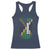 Jamaican American Flag Racerback Tank Top Distressed Jamaica America Usa Flag - Wonder Print Shop