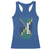 Jamaican American Flag Racerback Tank Top Distressed Jamaica America Usa Flag - Wonder Print Shop
