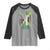 Jamaican American Flag Raglan Shirt Distressed Jamaica America Usa Flag - Wonder Print Shop