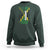 Jamaican American Flag Sweatshirt Distressed Jamaica America Usa Flag - Wonder Print Shop