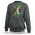 Jamaican American Flag Sweatshirt Distressed Jamaica America Usa Flag - Wonder Print Shop
