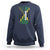 Jamaican American Flag Sweatshirt Distressed Jamaica America Usa Flag - Wonder Print Shop