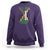 Jamaican American Flag Sweatshirt Distressed Jamaica America Usa Flag - Wonder Print Shop