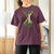 Jamaican American Flag T Shirt For Women Distressed Jamaica America Usa Flag - Wonder Print Shop