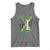Jamaican American Flag Tank Top Distressed Jamaica America Usa Flag - Wonder Print Shop