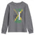 Jamaican American Flag Youth Sweatshirt Distressed Jamaica America Usa Flag - Wonder Print Shop