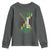 Jamaican American Flag Youth Sweatshirt Distressed Jamaica America Usa Flag - Wonder Print Shop