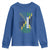 Jamaican American Flag Youth Sweatshirt Distressed Jamaica America Usa Flag - Wonder Print Shop