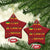 Rasta Weed Christmas Ornament Peace Love Ganja Marijuana Cannabis Reggae Music - Wonder Print Shop