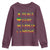 Rasta Weed Youth Sweatshirt Peace Love Ganja Marijuana Cannabis Reggae Music - Wonder Print Shop