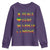 Rasta Weed Youth Sweatshirt Peace Love Ganja Marijuana Cannabis Reggae Music - Wonder Print Shop