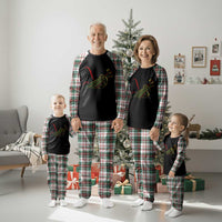 Reggae Guitar Plaid Pajama Set Rasta Music Gift for Guitar Lovers - Wonder Print Shop