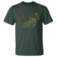 Reggae Guitar T Shirt Rasta Music Gift for Guitar Lovers - Wonder Print Shop
