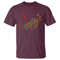 Reggae Guitar T Shirt Rasta Music Gift for Guitar Lovers - Wonder Print Shop