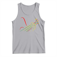 Reggae Guitar Tank Top Rasta Music Gift for Guitar Lovers - Wonder Print Shop