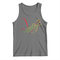 Reggae Guitar Tank Top Rasta Music Gift for Guitar Lovers - Wonder Print Shop