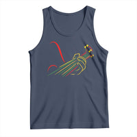 Reggae Guitar Tank Top Rasta Music Gift for Guitar Lovers - Wonder Print Shop