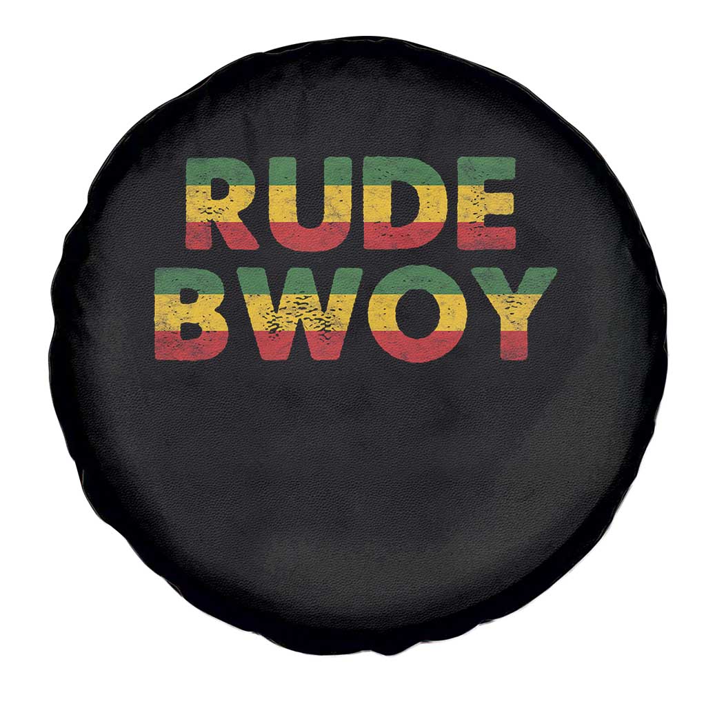 Rude Boy Spare Tire Cover Jamaican Rasta Reggae Roots Gifts Jamaica - Wonder Print Shop