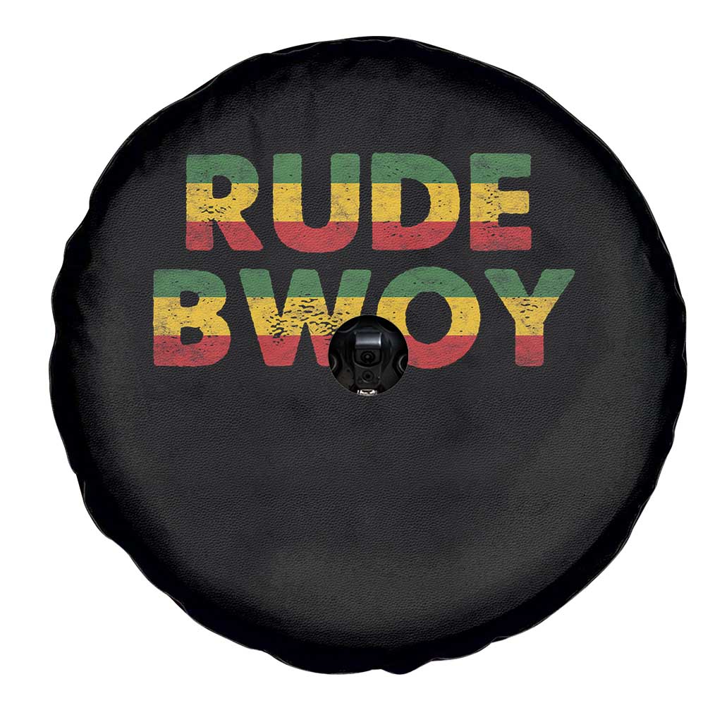 Rude Boy Spare Tire Cover Jamaican Rasta Reggae Roots Gifts Jamaica - Wonder Print Shop