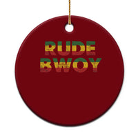 Rude Boy Ceramic Ornament Jamaican Rasta Reggae Roots Gifts Jamaica - Wonder Print Shop