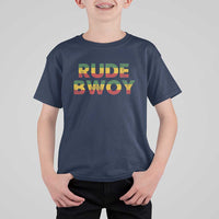 Rude Boy T Shirt For Kid Jamaican Rasta Reggae Roots Gifts Jamaica - Wonder Print Shop