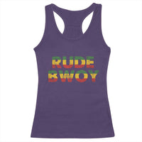 Rude Boy Racerback Tank Top Jamaican Rasta Reggae Roots Gifts Jamaica - Wonder Print Shop