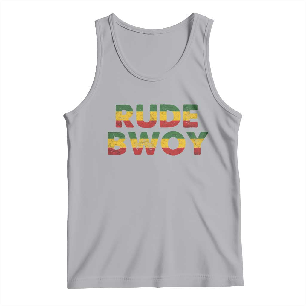 Rude Boy Tank Top Jamaican Rasta Reggae Roots Gifts Jamaica - Wonder Print Shop