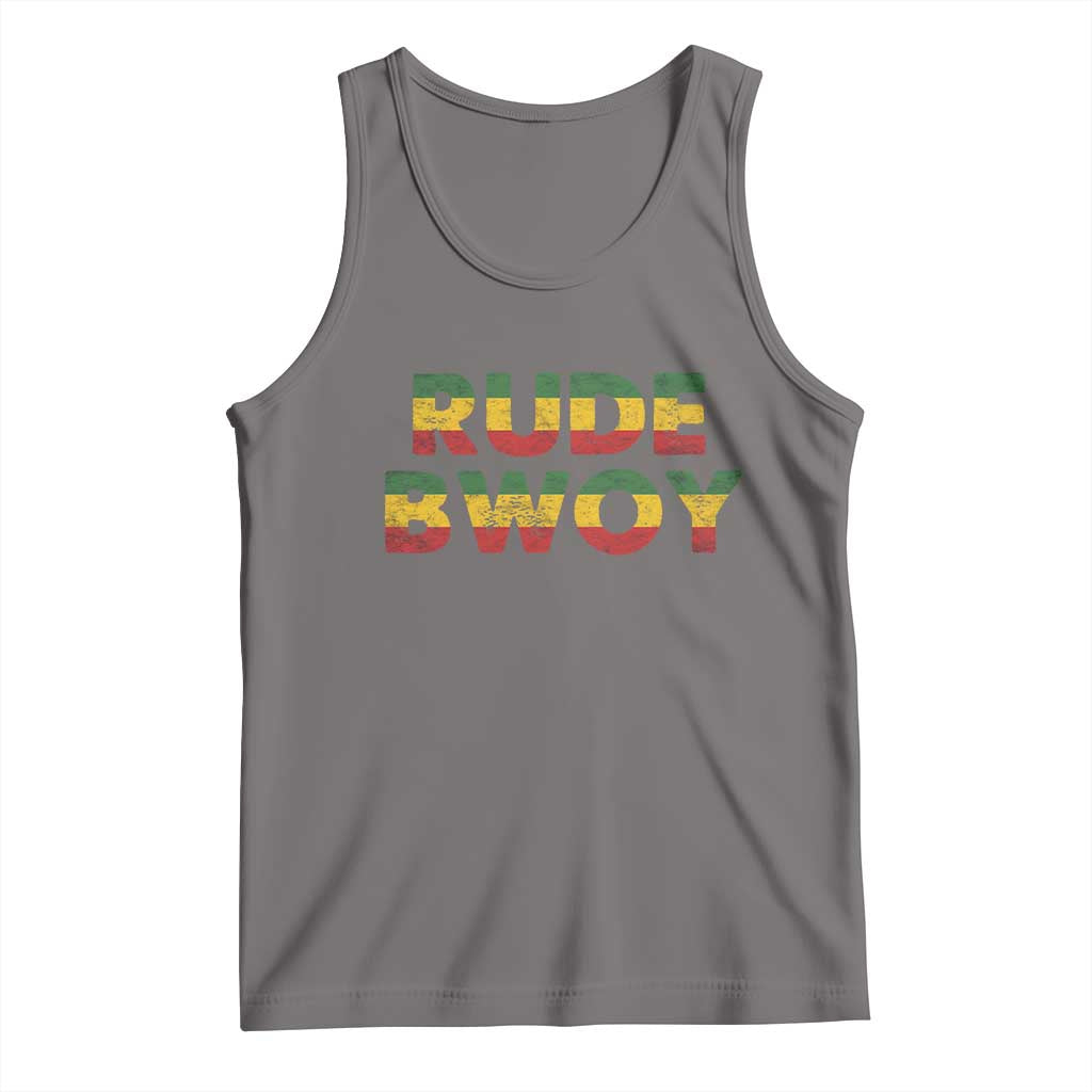 Rude Boy Tank Top Jamaican Rasta Reggae Roots Gifts Jamaica - Wonder Print Shop