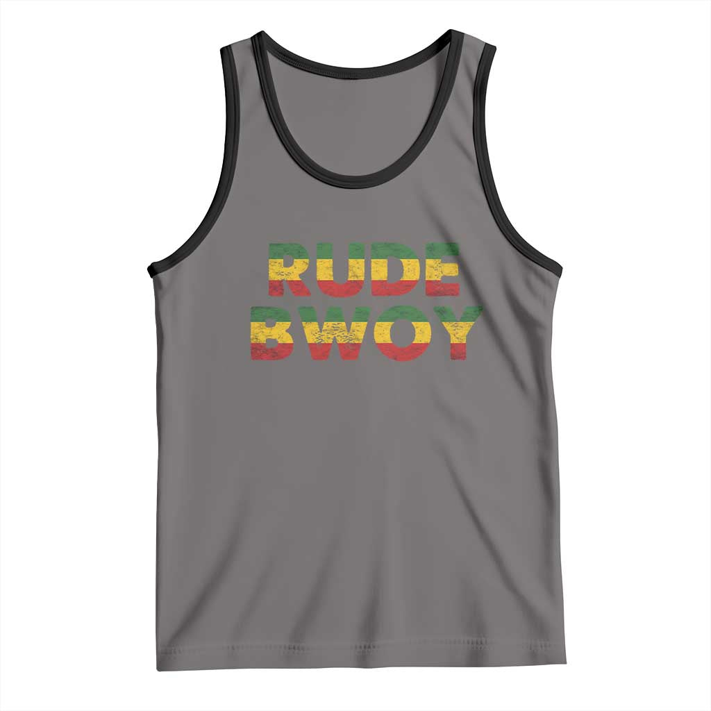 Rude Boy Tank Top Jamaican Rasta Reggae Roots Gifts Jamaica - Wonder Print Shop
