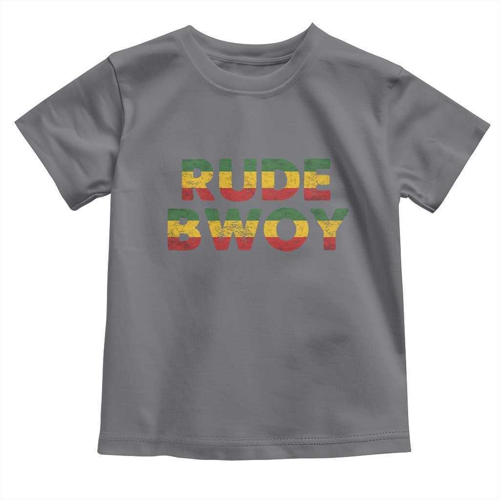Rude Boy Toddler T Shirt Jamaican Rasta Reggae Roots Gifts Jamaica - Wonder Print Shop