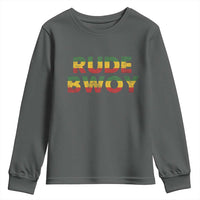 Rude Boy Youth Sweatshirt Jamaican Rasta Reggae Roots Gifts Jamaica - Wonder Print Shop