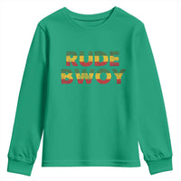 Rude Boy Youth Sweatshirt Jamaican Rasta Reggae Roots Gifts Jamaica - Wonder Print Shop