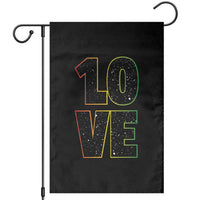 One Love Jamaican Rasta Reggage Music Garden Flag - Wonder Print Shop