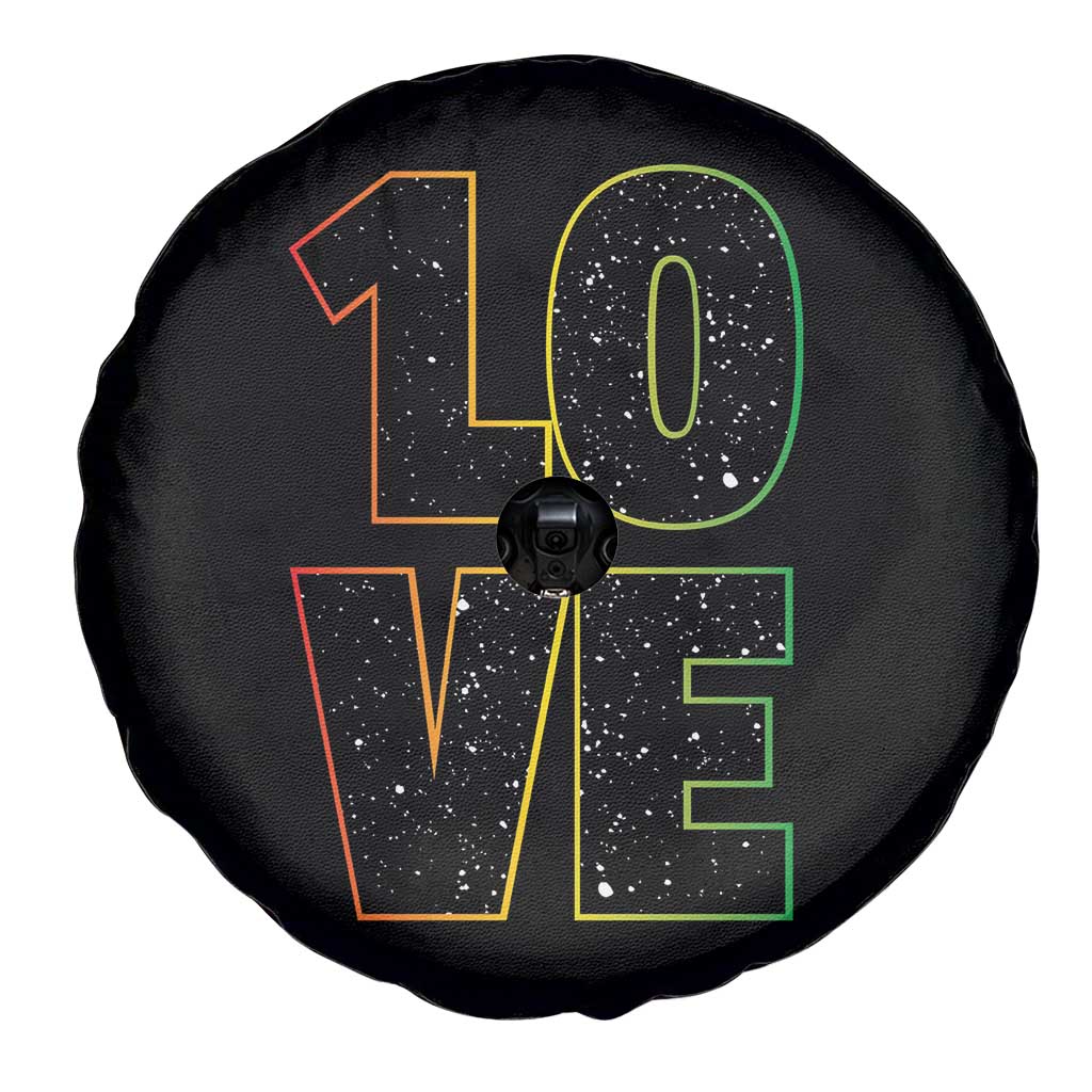 One Love Jamaican Rasta Reggage Music Spare Tire Cover - Wonder Print Shop
