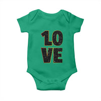 One Love Jamaican Rasta Reggage Music Baby Onesie - Wonder Print Shop