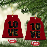 One Love Jamaican Rasta Reggage Music Ceramic Ornament - Wonder Print Shop