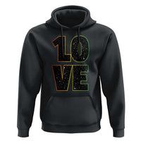One Love Jamaican Rasta Reggage Music Hoodie - Wonder Print Shop