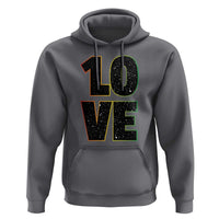 One Love Jamaican Rasta Reggage Music Hoodie - Wonder Print Shop