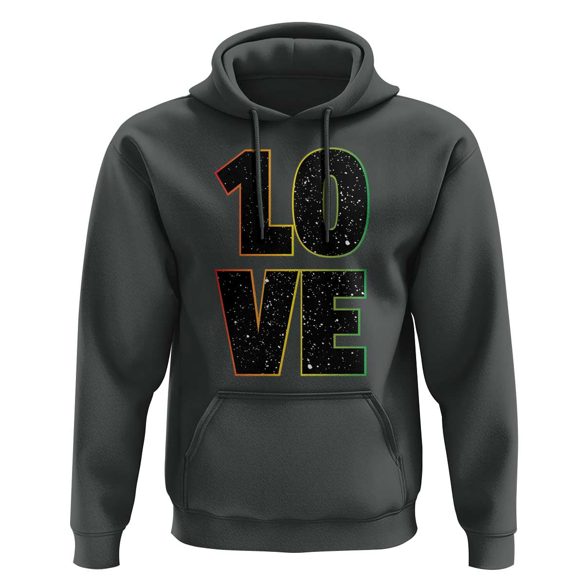One Love Jamaican Rasta Reggage Music Hoodie - Wonder Print Shop