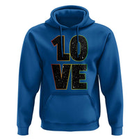 One Love Jamaican Rasta Reggage Music Hoodie - Wonder Print Shop