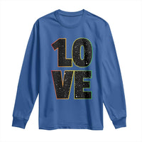 One Love Jamaican Rasta Reggage Music Long Sleeve Shirt - Wonder Print Shop