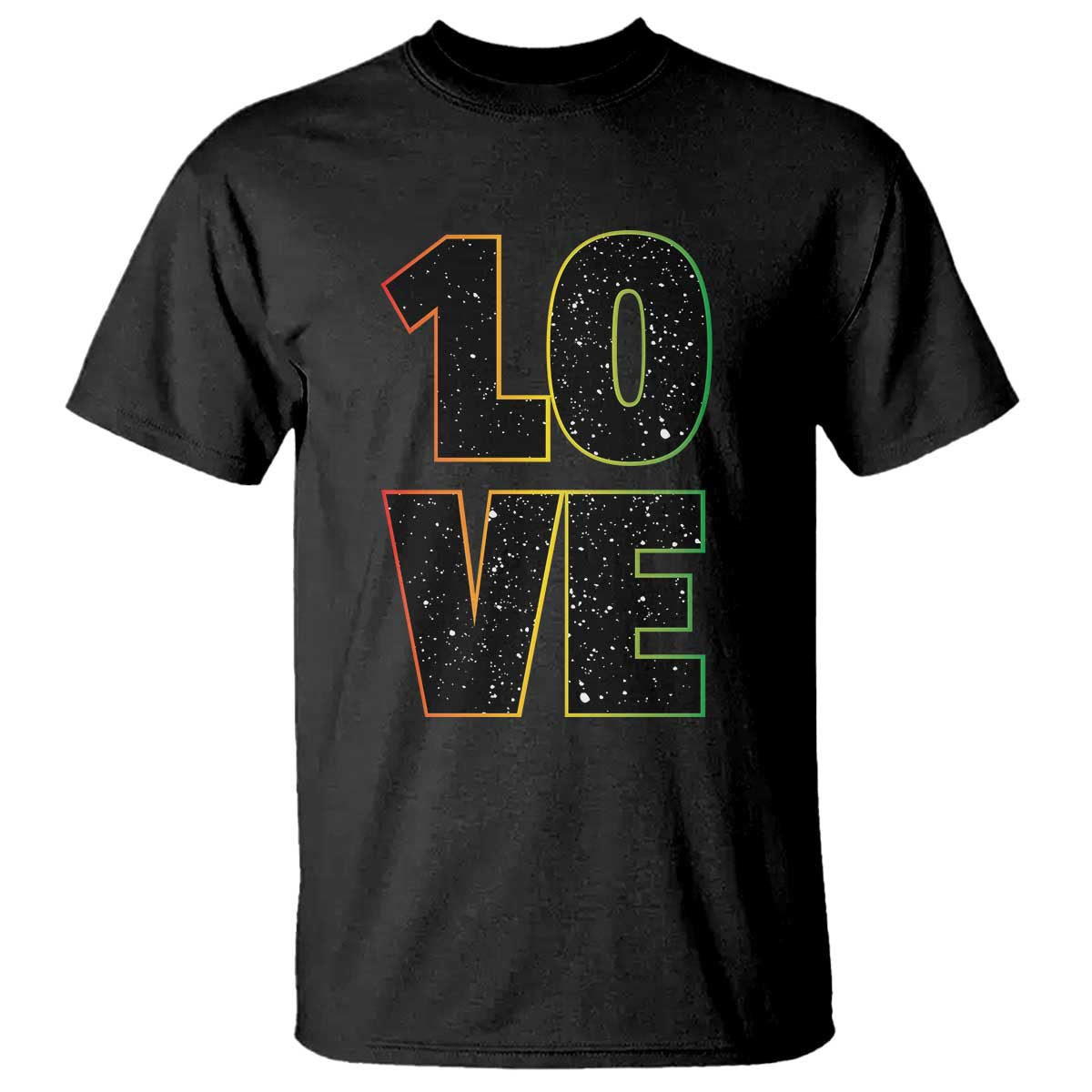 One Love Jamaican Rasta Reggage Music T Shirt - Wonder Print Shop