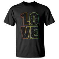 One Love Jamaican Rasta Reggage Music T Shirt - Wonder Print Shop