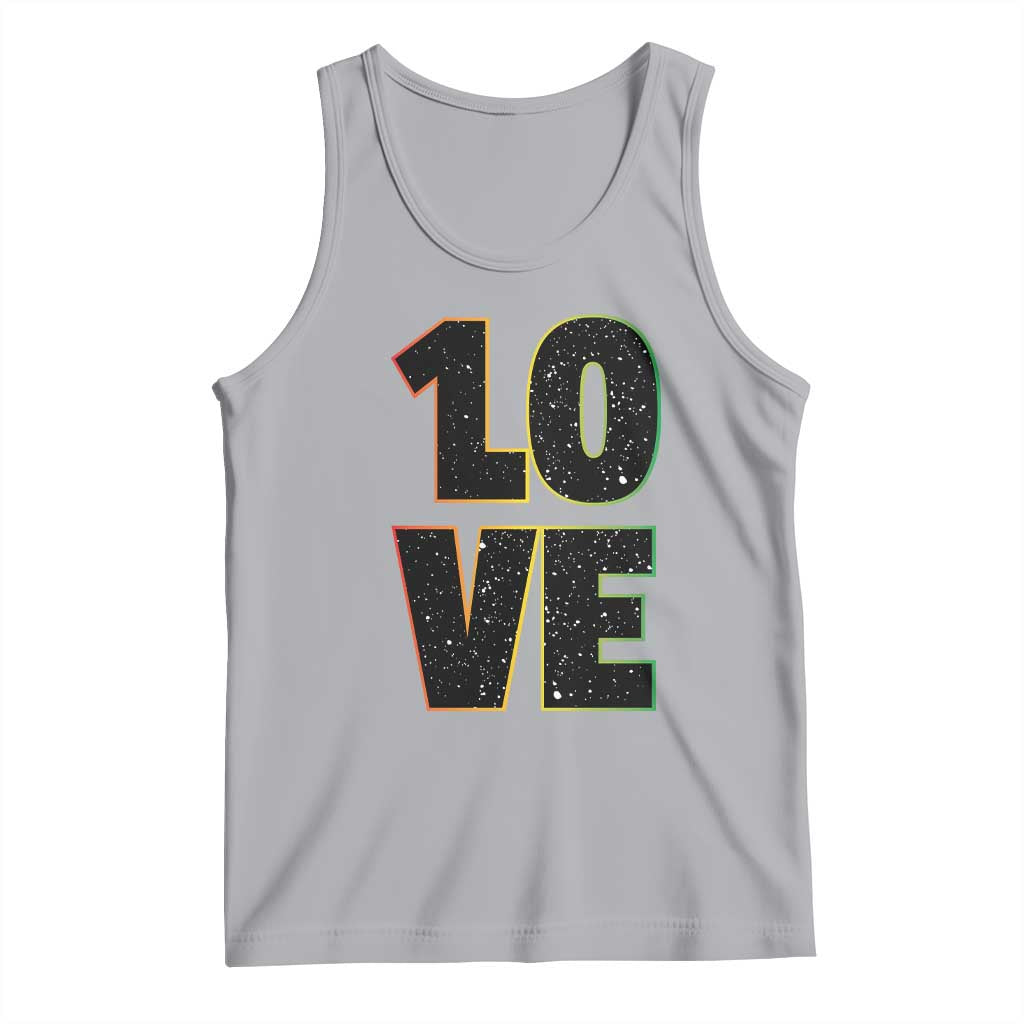 One Love Jamaican Rasta Reggage Music Tank Top - Wonder Print Shop