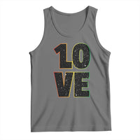 One Love Jamaican Rasta Reggage Music Tank Top - Wonder Print Shop