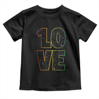 One Love Jamaican Rasta Reggage Music Toddler T Shirt - Wonder Print Shop