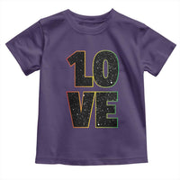 One Love Jamaican Rasta Reggage Music Toddler T Shirt - Wonder Print Shop